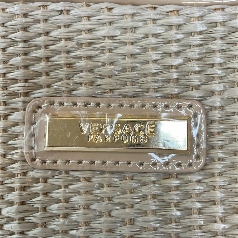 Versace Parfums Woven/Patent Beauty‎ Pouch - Picture 13 of 13